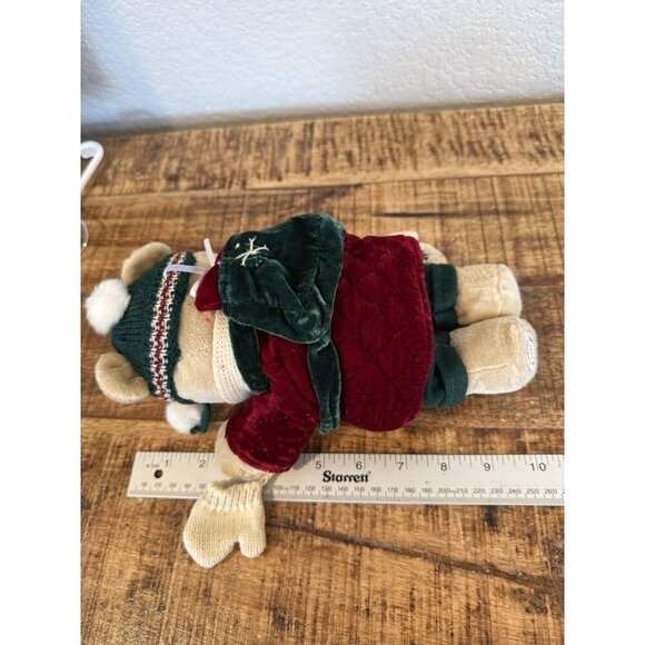 2005 Starbucks Bearista Brown Bear Winter 42nd EDITION 10” Stuffed Teddy - Picture 9 of 10